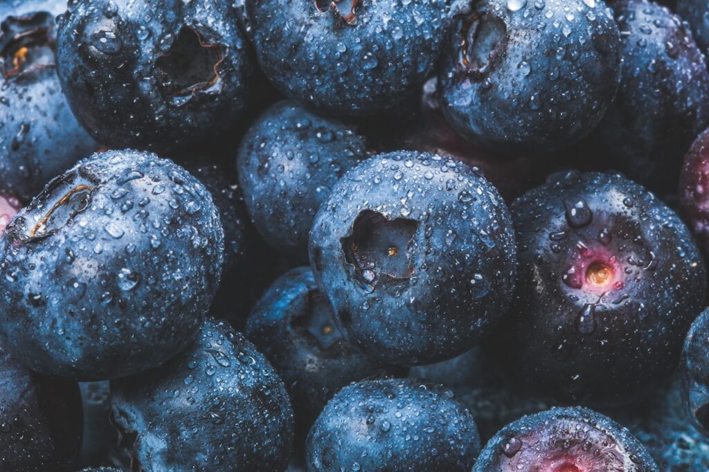 El poder de las frutas y verduras azules para su salud 