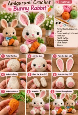 Amigurumi Crochet Bunny Rabbit