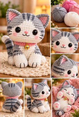Amigurumi Crochet Cute Cat