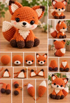 Amigurumi Crochet Little Fox