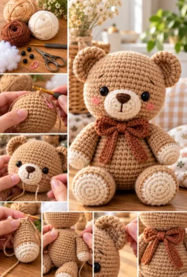 Amigurumi Crochet Teddy Bear