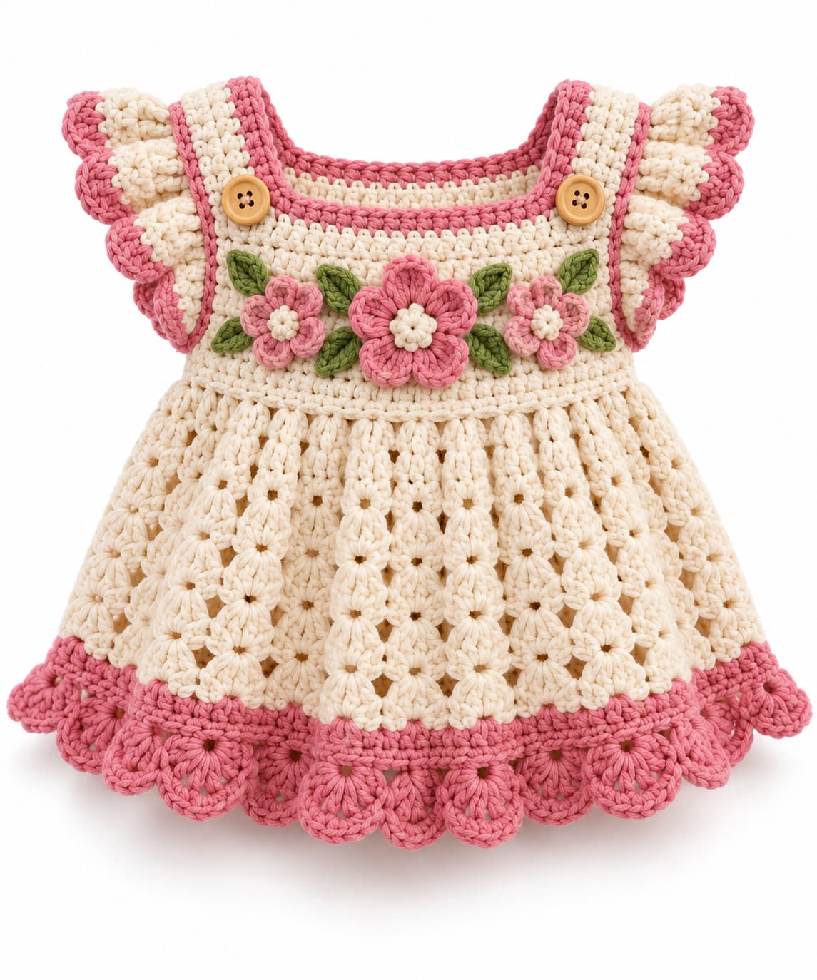 Baby Crochet Tunic