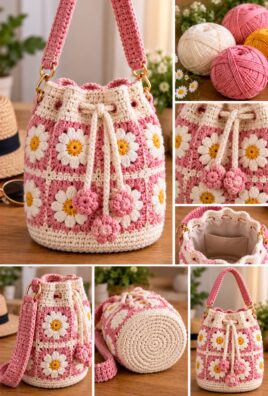 Crochet Bucket Bag