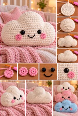 Crochet Cloud Pillow
