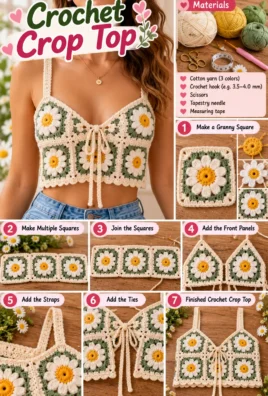 Crochet Crop Top