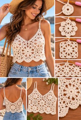 Crochet Lace Top
