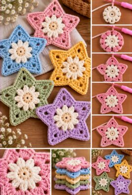 Crochet Star Motif Pattern