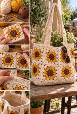 Crochet Tote Bag