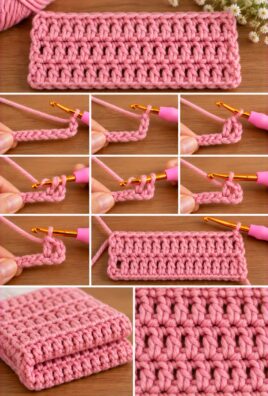 How to Crochet a Double Crochet Stitch